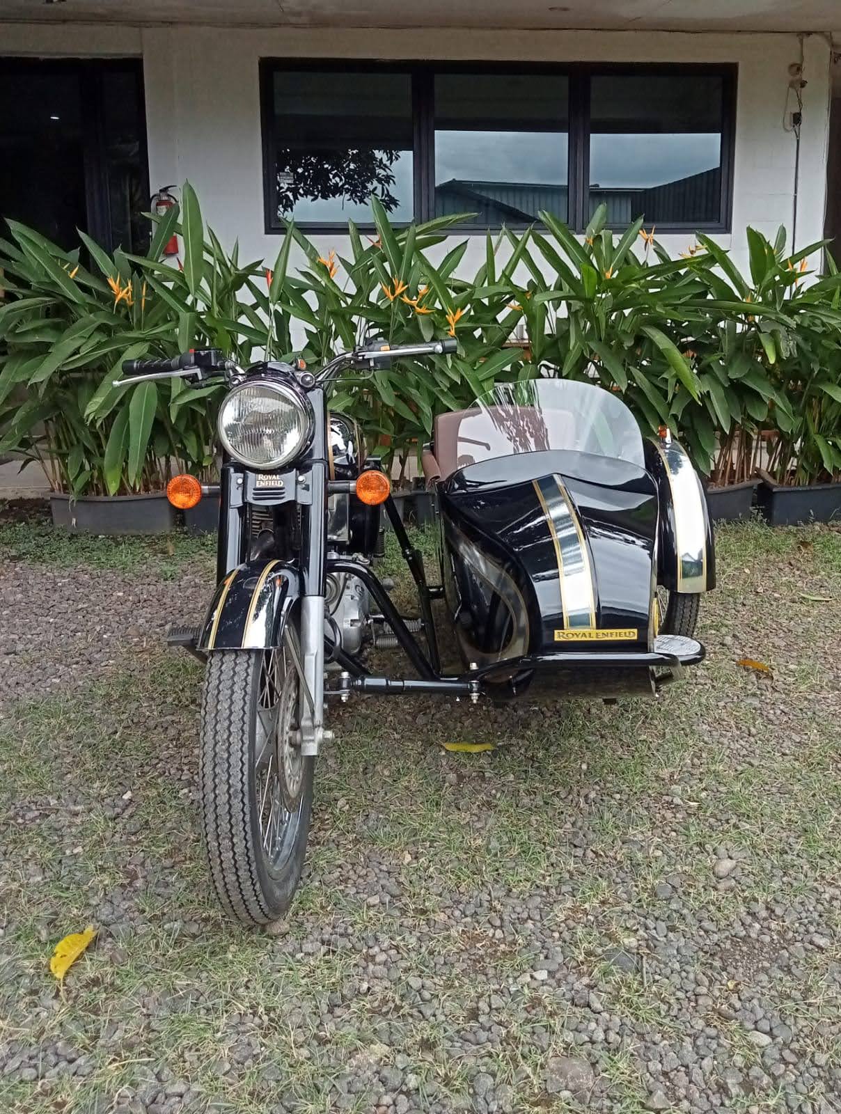 Royal Enfield Sidecar – rear luggage rack